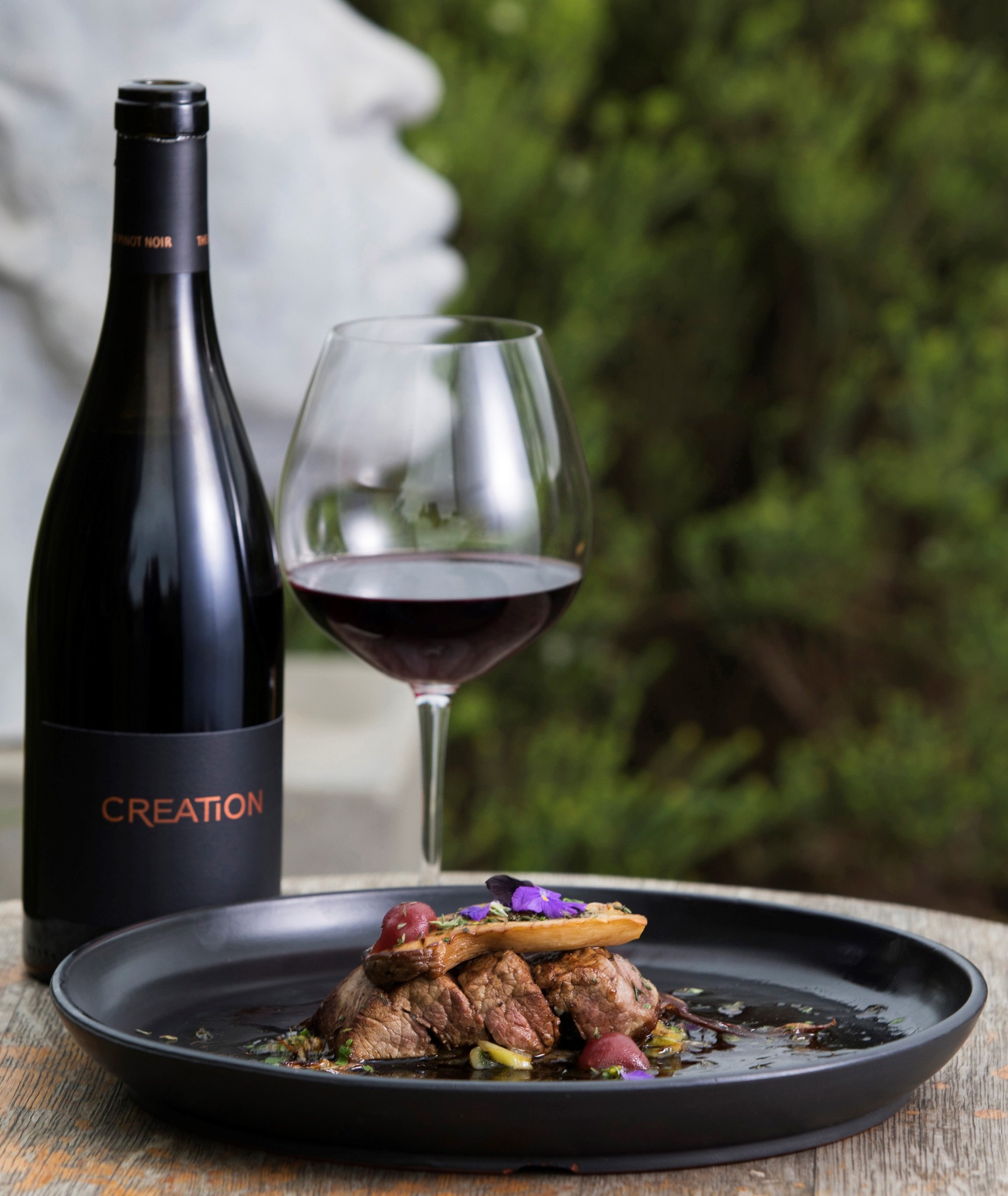 Creation Wines Dish