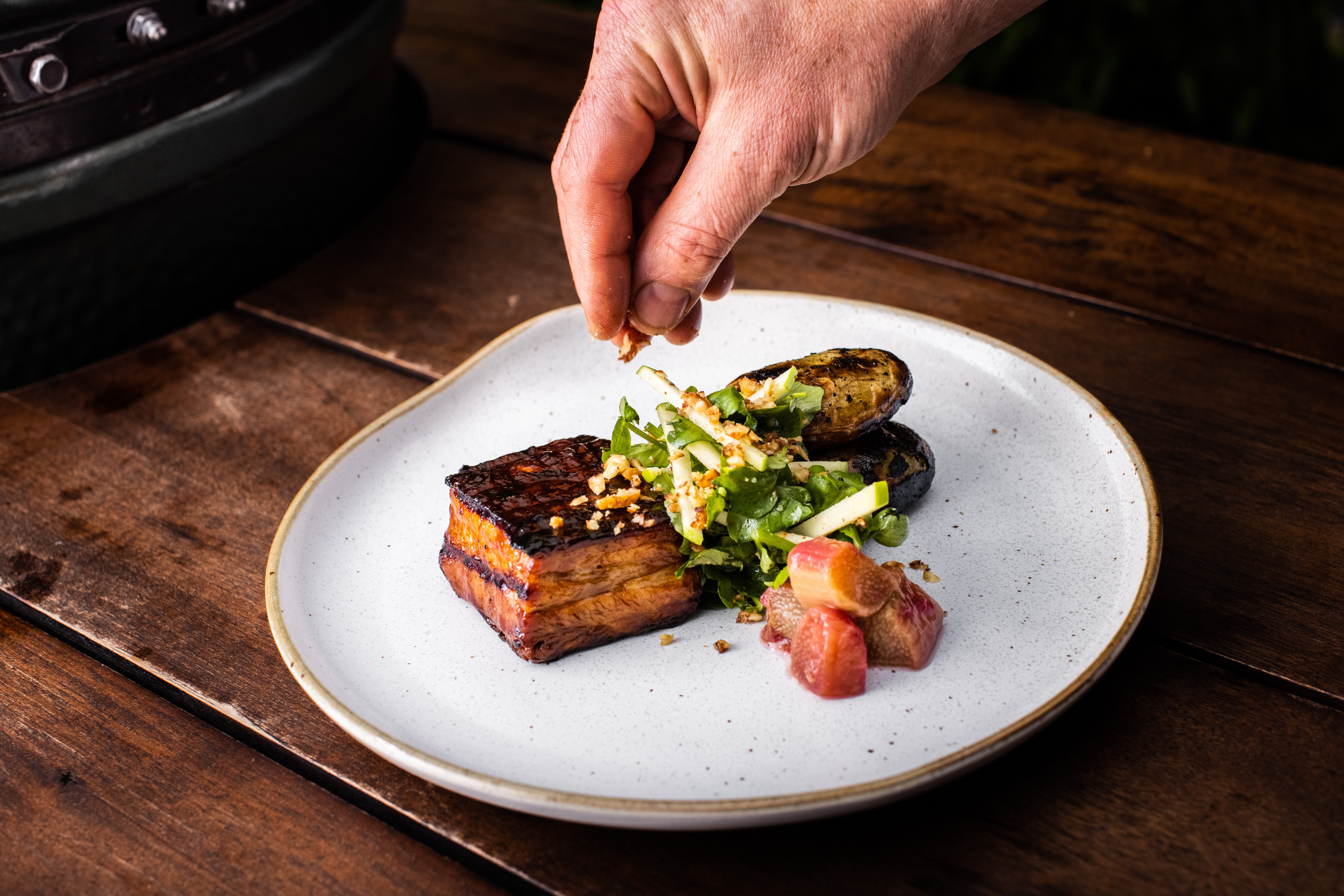 Treacle Glazed Pork Belly
